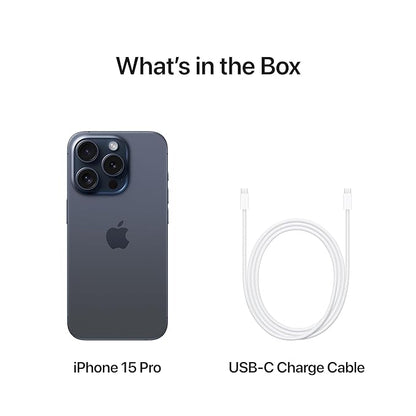 Apple iPhone 15 Pro - Blue Titanium