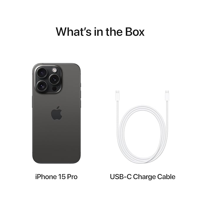 Apple iPhone 15 Pro - Black Titanium