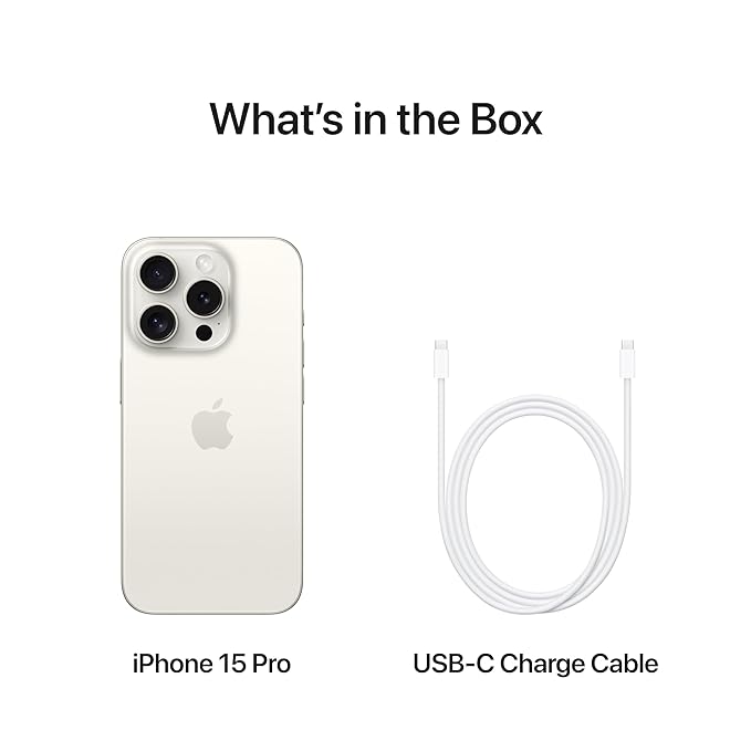 Apple iPhone 15 Pro - White Titanium