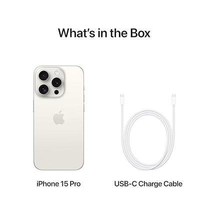 Apple iPhone 15 Pro - White Titanium