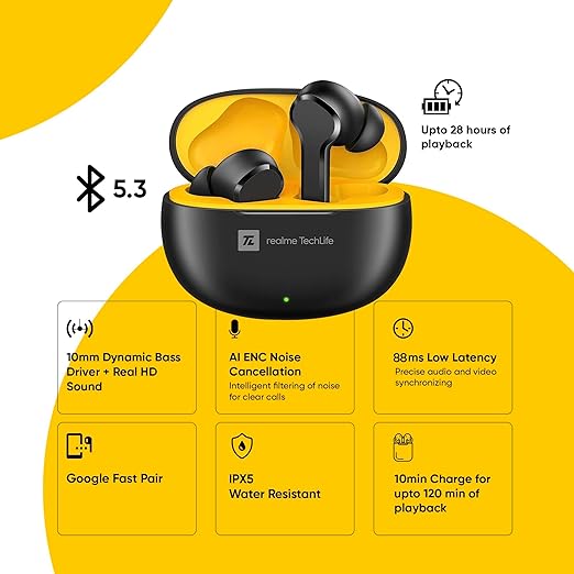 realme TechLife Buds T100