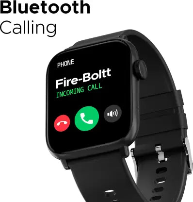 Fire-Boltt Hercules 1.83  (Black Strap, Free Size)